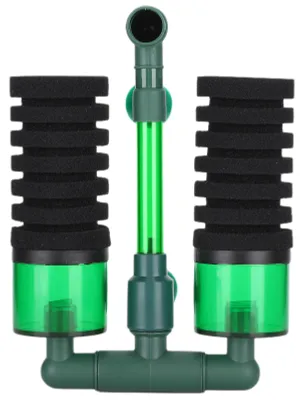 Obrázok produktu pre Biochemický dvojitý čistič pre akváriá, ponorný penový filter pre akváriá (QS100A S s nádržou)