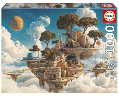 Productafbeelding van Educa Puzzel: Wolkenrijk - 1000 stukjes - Landschapspuzzel