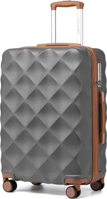 Produktbild von Famanu Hartschalenkoffer Erweiterbarer Trolleykoffer - 42 x 26 x 61 cm