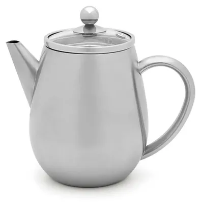 Produktbild von Bredemeijer Duet Eva 0,5l Shiny Finish Teekanne Silber Silber One Size