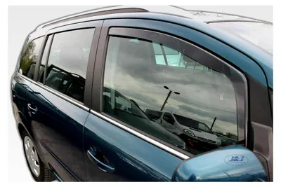 Produktbild von Windabweiser für Zafira B 2005-2010, Heko Regenabweiser, getönt, 2-teilig, vorne, aerodynamisch