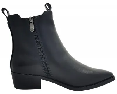 Imagen del producto de Zapatos y botas de estilo vaquero para mujer, marca Marco Tozzi, color negro, para uso casual
