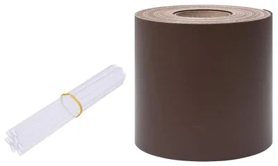 Produktbild von vidaXL Garten-Sichtschutz PVC 70x0,19 m Braun