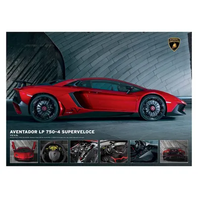 Produktbild von Eurographics Puzzle Lamborghini Aventador 750-4 SV - 1000 Teile Auto