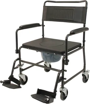 Produktbild von Toilettenrollstuhl TRS 200,XXL anthrazit