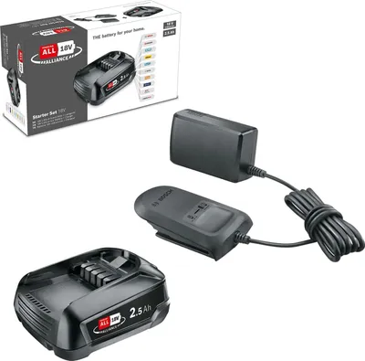 Produktbild von Bosch Akku Starter-Set 18 V /  2,5 Ah Akku + Ladegerät