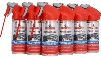Immagine prodotto di NIGRIN Spray di contatto, 100 ml, confezione da 6