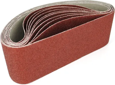 Produktbild von 10 Schleifbänder [ 75x533 mm ] Bandschleifer Schleifband Körnung 80 | K80 | P80