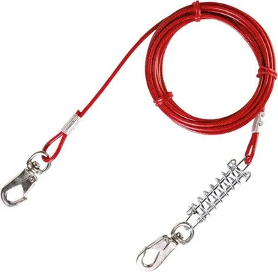Produktbild von Kurzleine 5m rot