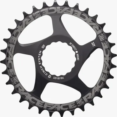 Produktbild von Race Face Cinch Direct Mount Kettenblatt 52mm, 38 Z., schwarz - präzise Antri...
