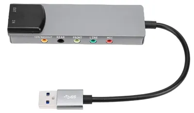 Image de 7.1 Carte son surround USB pour PC, carte son externe avec sortie audio numérique SPDIF