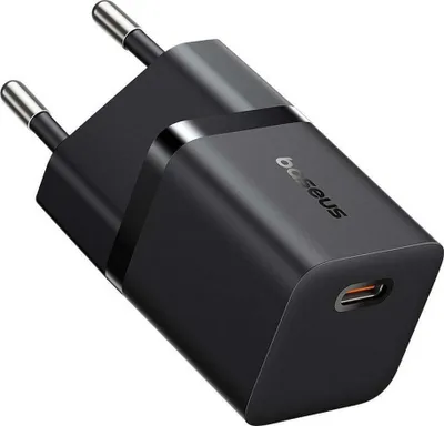 Obrázek produktu pro Baseus P10110909113-00 USB-C GaN5 mini 25W mains charger Black