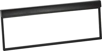 Image de Adaptateur de façade 1-DIN compatible avec Skoda Fabia 1999 > noir