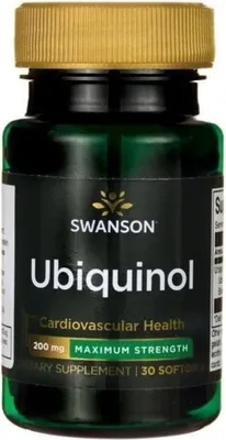 Productafbeelding van Swanson Dietary supplements Ubiquinol 200 MG, BI7593