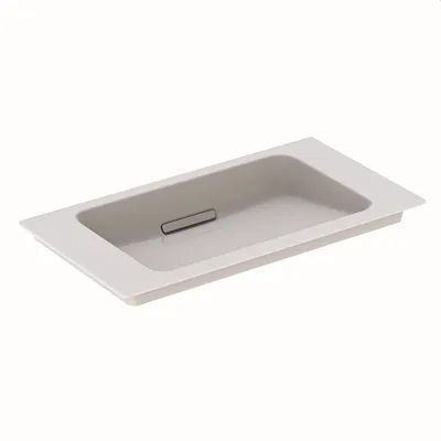 Produktbild von Geberit ONE Möbelwaschtisch 500391, ohne Hahnloch, mit Überlauf, 750x400mm, 500.391.01.3