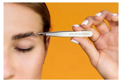 Produktbild von Augenbrauenpinzette für eingewachsene Haare aus Edelstahl 10/5