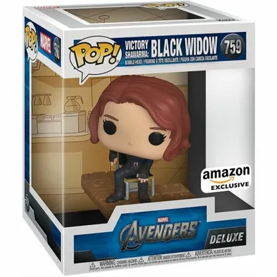 Immagine prodotto di FUNKO POP! - MARVEL - Diorama Vendicatori Vittoria Shawarma Vedova Nera #759