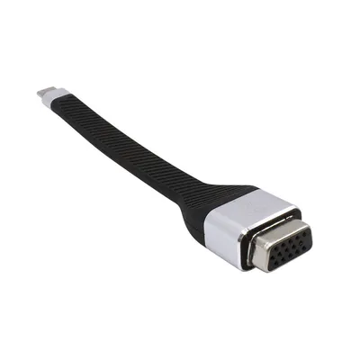 Image de I-TEC USB C vers VGA Adaptateur plat 1x VGA Full HD jusqu'à 1920x1080/60Hz compatible avec Thunderbolt 3 (C31FLATVGA60HZ)