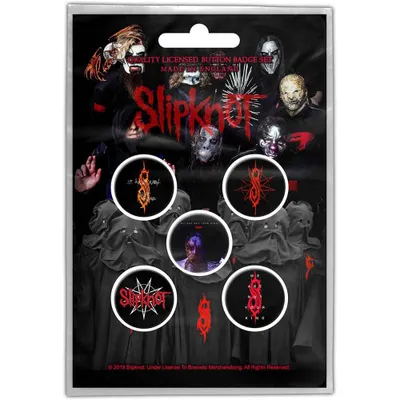 Produktbild von Slipknot Button Badge Pack: We Are Not Your Kind