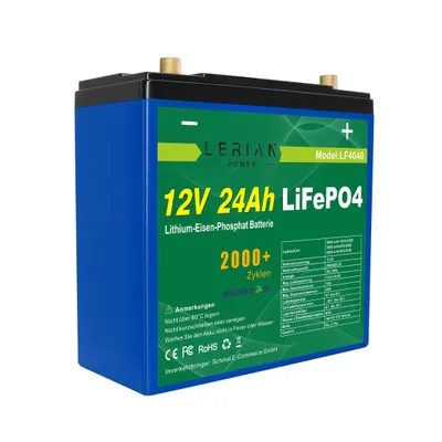 Image de Lifepo4 12V 24Ah 20A