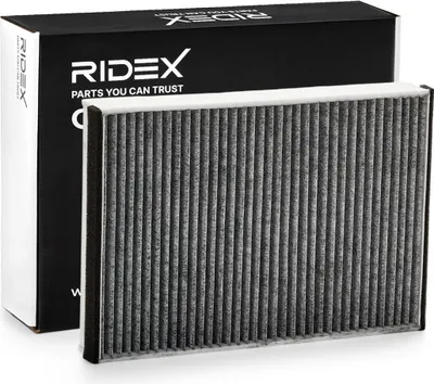 Produktbild von RIDEX 424I0387 Innenraumfilter Pollenfilter für VOLVO V70 II (285) Aktivkohle