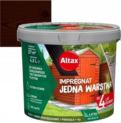 Produktbild von Holz- und Betonabdichtung in einem Anstrich Palisander 4,5l