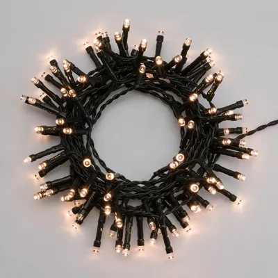 Kerstverlichtung 96 LED mehrfarbig batteriebetrieben Timer