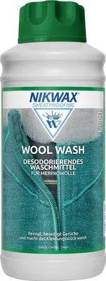 Produktbild von Nikwax Wool Wash 1L Spezialpflege Waschmittel für Wolle, Merino & Sporttextilien