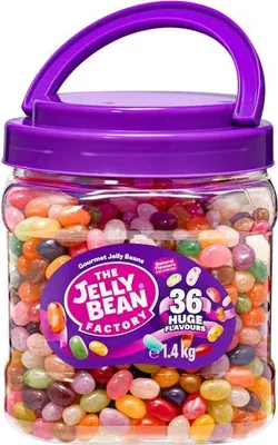 Immagine prodotto di La Fabbrica di Fagioli di Gelatina 36 Gusti Gourmet Vasetto di Fagioli di Gelatina 1400g