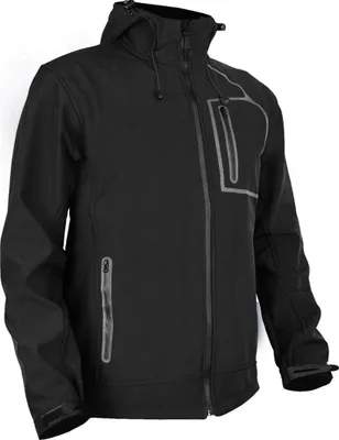 Immagine prodotto di Giacca softshell da uomo STR_027 nera, taglia XL
