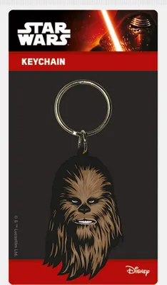 Produktbild von Pyramid International Star Wars Gummi-Schlüsselanhänger Chewbacca 6 cm RK38346