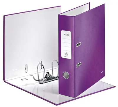 Zdjęcie produktu dla Leitz 180° WOW, A4, Karton, Fioletowy, 600 ark., 80 g/m², 8 cm