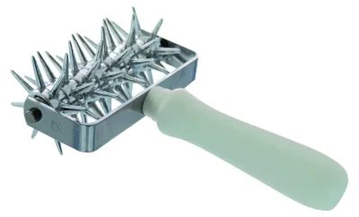 Obrázok produktu pre Štetec, nerezová oceľ, plastová rukoväť - 120 mm, materiál: nerezová oceľ