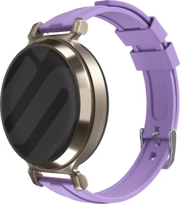 Produktbild von Strap-it silikon armband passend fur garmin lily 2 - Hellila