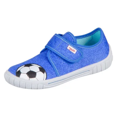 Produktbild von Superfit Jungen Hausschuh Bill blau