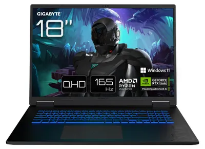 Produktbild von GAMING A18 3VHK3DEC64SH (schwarz, AMD Ryzen 7 260, NVIDIA GeForce RTX 5060, 32 GB DDR5, 1 TB (1 TB SSD), Windows 11 Home)