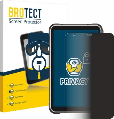 Produktbild von BROTECT Sichtschutzfolie für Ulefone RugKing Pad Pro Anti-Spy Privacy Sichtschutz Blickschutz Folie Blaulicht-Schutz
