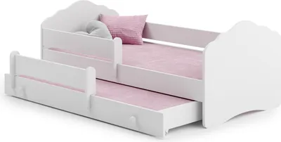 Obrázok produktu pre Manželská posteľ FALA so zábradlím 160x80