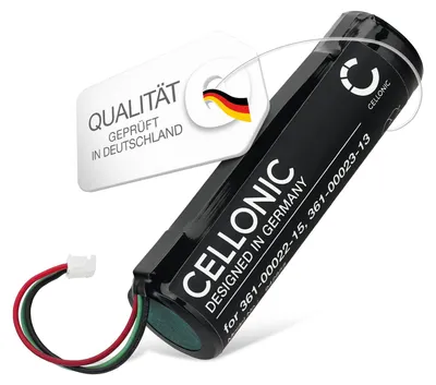 Produktbild von CELLONIC 1x Akku für Hundehalsband Kompatibel mit Garmin Pro 550, Pro 550 Plus, Pro 70, 010-11864-10 - (2200mAh, 3.7V)