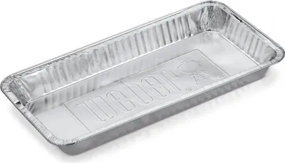 Immagine prodotto di Vaschette di raccolta Weber in alluminio, XL, 5 pz.