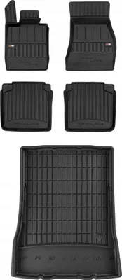 Obrázek produktu pro 3D SET Gumové rohože a rohože BMW 7 G12 Limousine 2015-2022