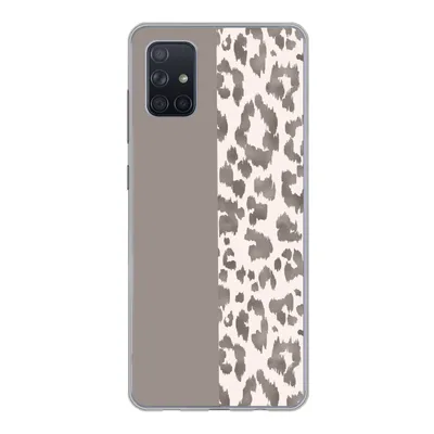 Produktbild von MuchoWow® Handyhülle Schutzhülle Hülle für Samsung Galaxy A71 Mantel - Tiere - Design Silikon Softcase Handy Hülle - Kartenbesitzer