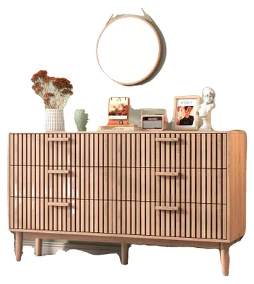 Produktbild von Kommode, 6 Schubladen, Amerikanischer Landhausstil, Holzfarbe