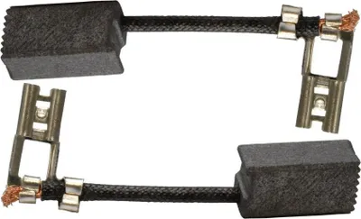 Produktbild von 2x Kohlebürsten Kohlestifte Kohlen für Metabo 6,3x8x15 mm
