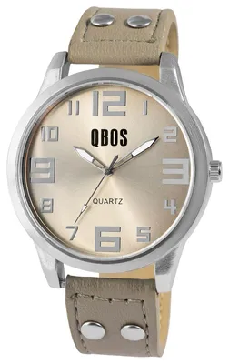 Produktbild von QBOS Uni Armbanduhr QB0029 Mineralglas
