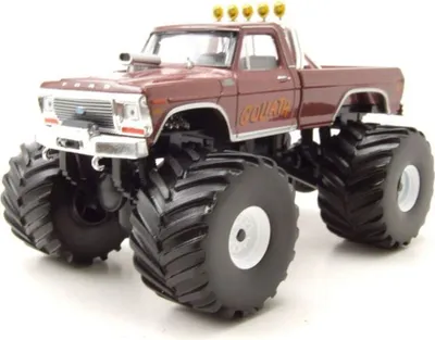 Produktbild von Greenlight Collectibles 88023 Ford F-250 Pick Up Monster Truck Goliath 1979 braun metallic 1:43