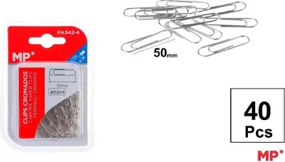 Obrázok produktu pre Spinacz biurowy 50mm 40szt srebrne