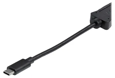 Produktbild von StarTech.com USB-C auf eSATA Kabel - Für externe Speichergeräte - USB 3.0 (5Gbit/s) - 1m, 0,9 m, USB C, Schwarz