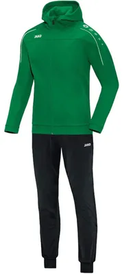 Productafbeelding van Jako Classico Trainingspak, polyester, met capuchon, dames - groen