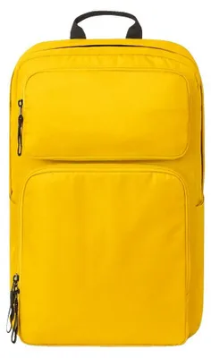 Image de Halfar - Sac à dos « Fellow » pour ordinateurs portables LT5283 (taille unique) (jaune)